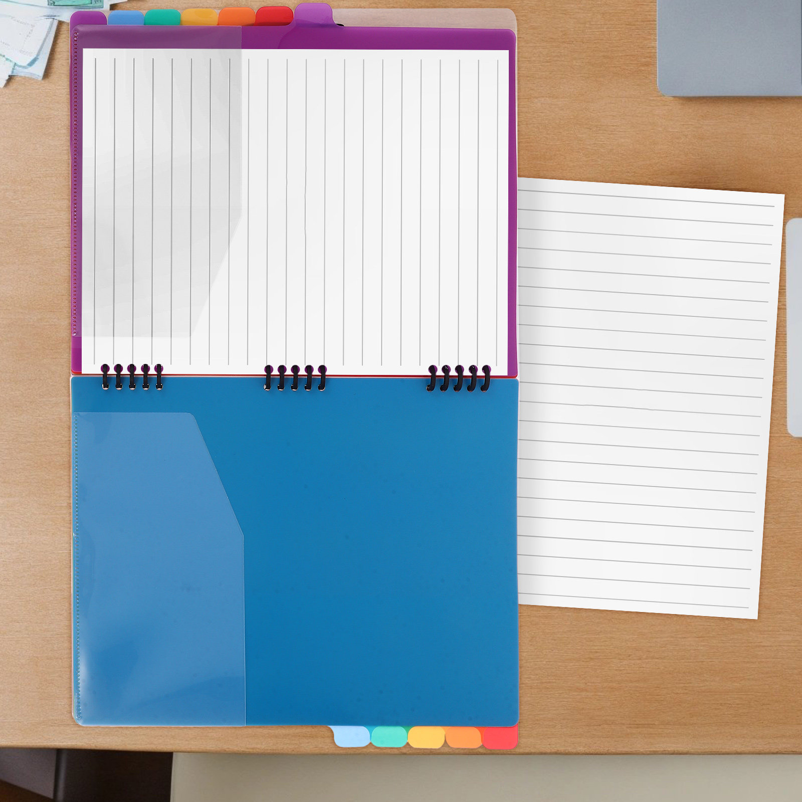 Tab Divider A4 - A4 문서 정리 폴더, 링 바인더