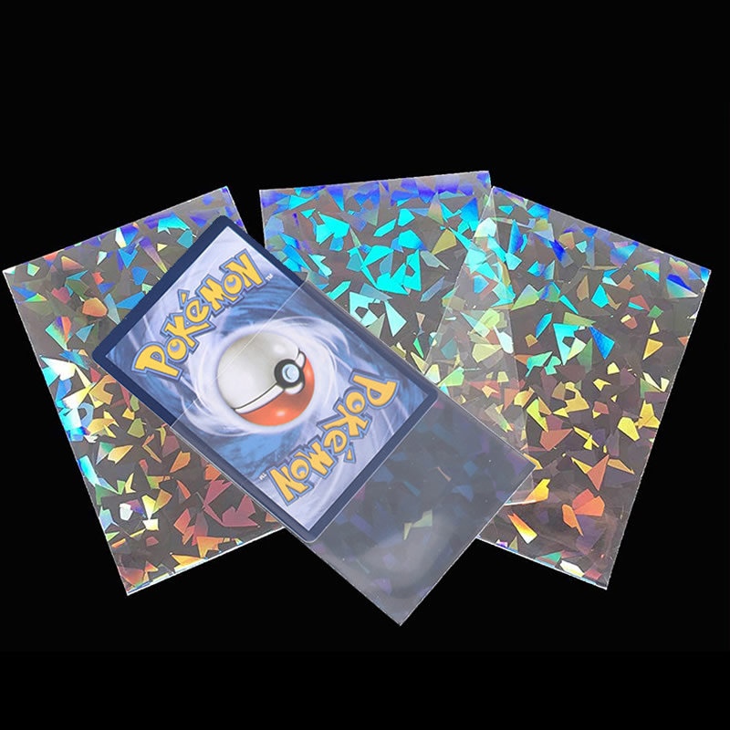 Card Index Box - 50pcs 소프트 트레이딩 레이저 카드 필름