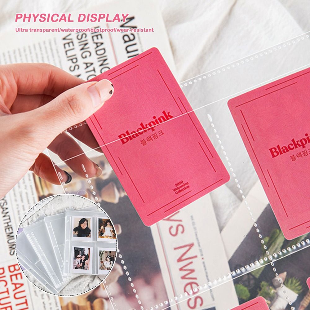 10PCS 투명 A4 Kpop Photocard 바인더 - Binder A4 Lever 리뷰 및 가격