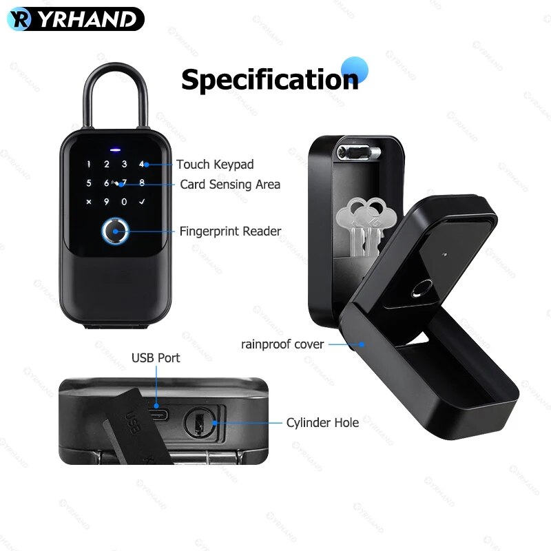 TTlock 스마트 키 잠금 박스, 홈 키 무선 스마트 - Card Index Box 리뷰 및 가격
