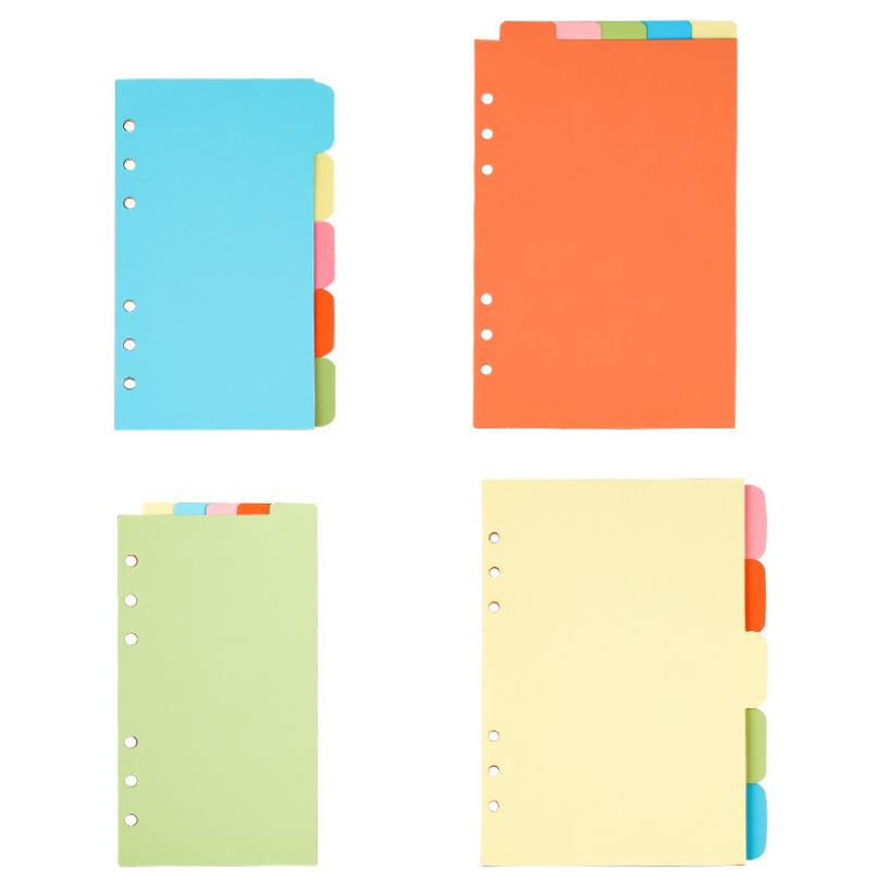 A5/A6/A7/B5/A4 용지 분배기 색인 페이지 6 - Tab Divider A4 리뷰 및 가격