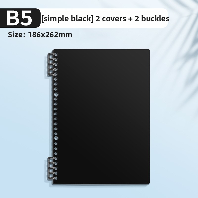 사무실 학용품 PP 루즈리프 북커버 A4 A5 B5 투 - Binder A4 Lever 리뷰 및 가격